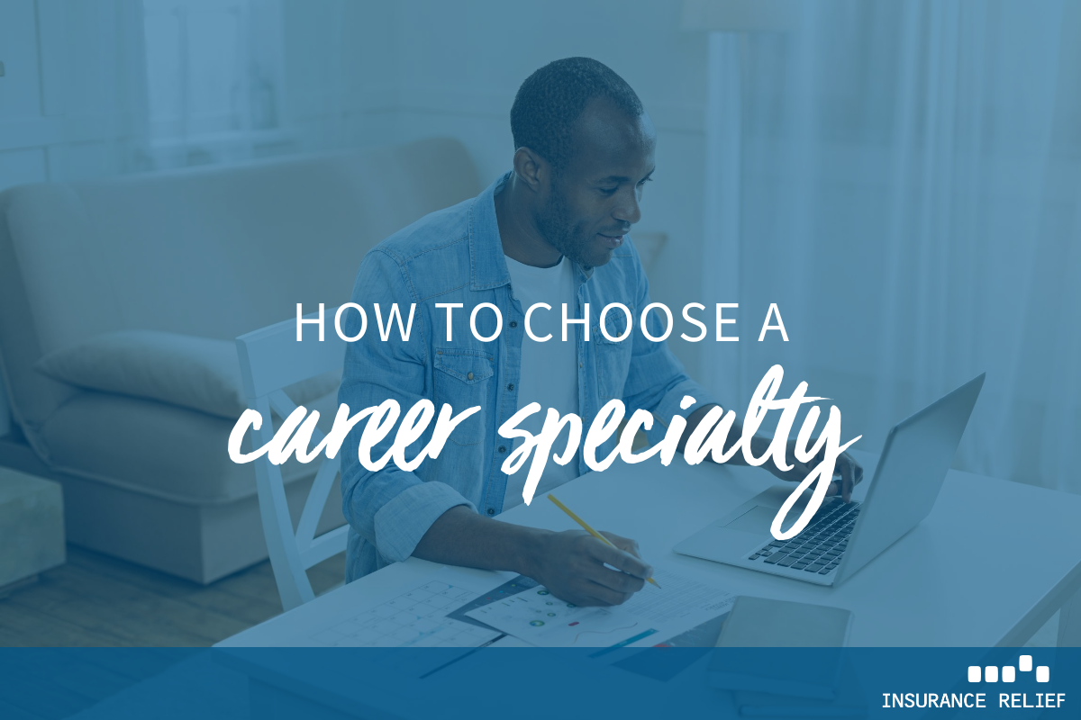 how to choose a career specialty